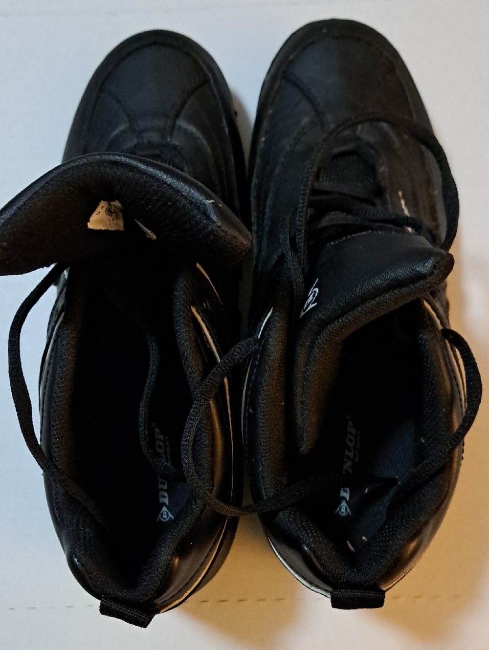 Dunlop Sport Size 8 Black Lace-Up Athletic Shoes